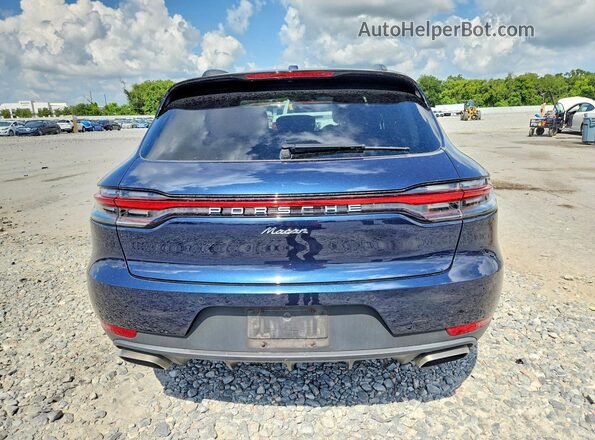 WP1AA2A59LLB13521 2020 PORSCHE MACAN Blue Հետևի տեսք