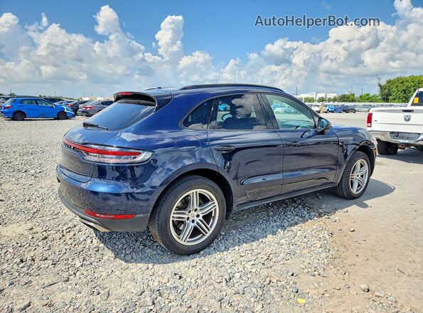 WP1AA2A59LLB13521 2020 PORSCHE MACAN Blue Հետևի աջ