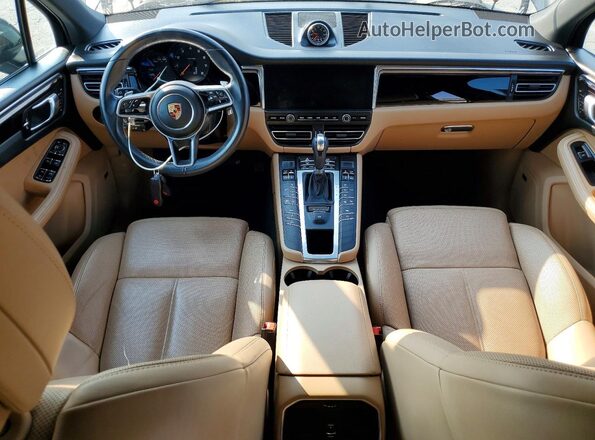 WP1AA2A59LLB15169 2020 PORSCHE MACAN Black Vista de los asientos traseros