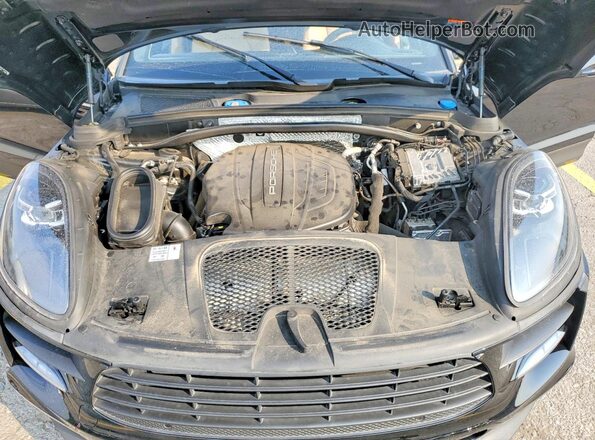 WP1AA2A59LLB15169 2020 PORSCHE MACAN Black Vista del compartimento del motor