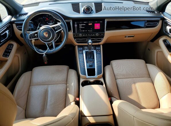 WP1AA2A59LLB15169 2020 PORSCHE MACAN Black Vista del salpicadero