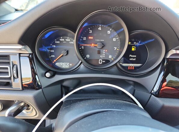 WP1AA2A59MLB14217 2021 PORSCHE MACAN Серый Вид щитка приборов