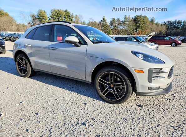 WP1AA2A59MLB14217 2021 PORSCHE MACAN Серый Передняя правая четверть