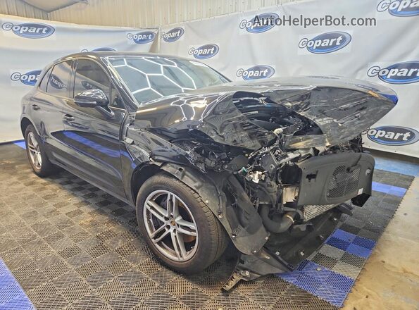 WP1AA2A59SLB00184 2025 PORSCHE MACAN Black Przód prawy