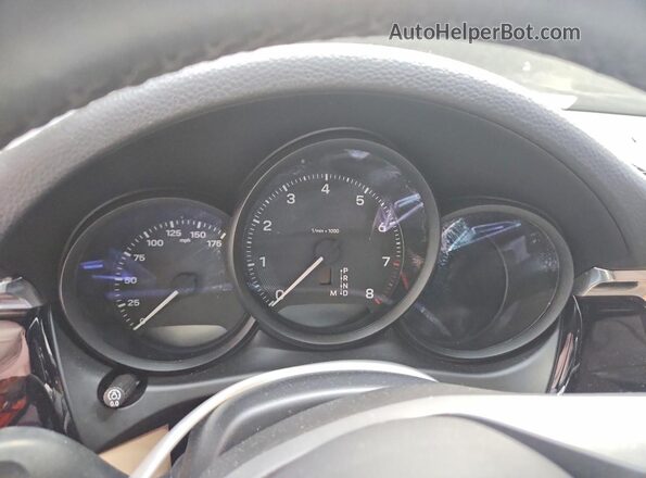 WP1AA2A59SLB00184 2025 PORSCHE MACAN Black Widok zestawu wskaźników