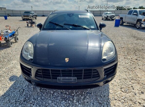 WP1AA2A5XHLB00591 2017 PORSCHE MACAN Black Դիմացի տեսք