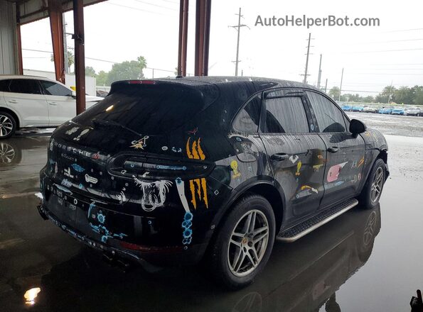 WP1AA2A5XJLB06901 2018 PORSCHE MACAN Black Trasero derecho