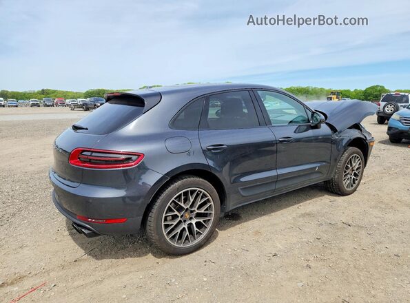 WP1AA2A5XJLB20989 2018 PORSCHE MACAN Black Հետևի աջ