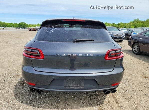 WP1AA2A5XJLB20989 2018 PORSCHE MACAN Black Հետևի տեսք
