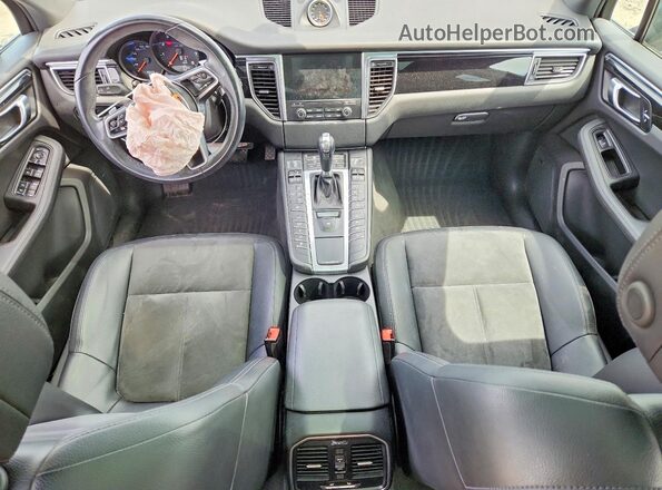 WP1AA2A5XJLB20989 2018 PORSCHE MACAN Black Առջևի վահանակի տեսք