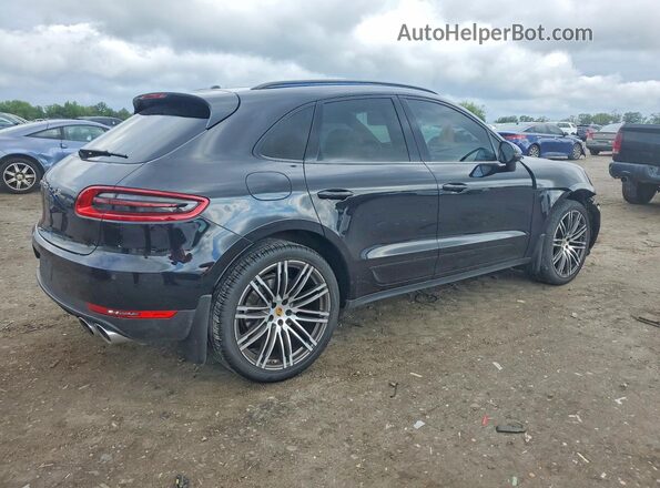 WP1AA2A5XJLB21608 2018 PORSCHE MACAN Black Tył prawy