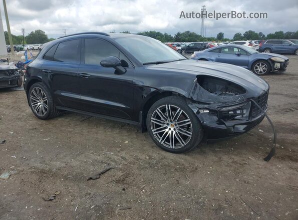 WP1AA2A5XJLB21608 2018 PORSCHE MACAN Black Przód prawy