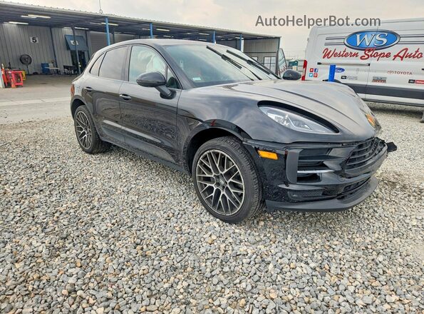 WP1AA2A5XLLB13639 2020 PORSCHE MACAN Black Delantero derecho