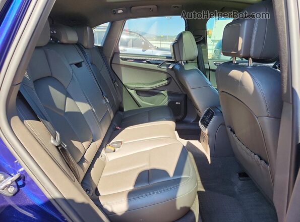 WP1AA2A5XNLB00411 2022 PORSCHE MACAN Blue Սալոնի հետևի տեսք