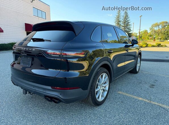 WP1AA2AY0KDA00897 2019 PORSCHE CAYENNE Black Vista de los asientos traseros
