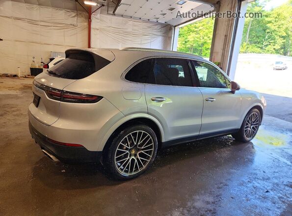 WP1AA2AY0KDA02794 2019 PORSCHE CAYENNE Silver Задня права чверть