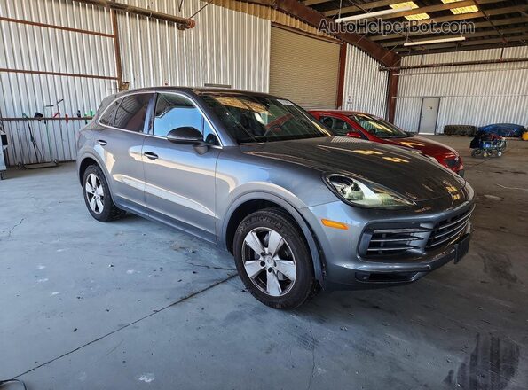 WP1AA2AY0KDA11172 2019 PORSCHE CAYENNE Gray Առջևի աջ