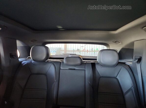 WP1AA2AY0KDA11172 2019 PORSCHE CAYENNE Gray Հետևի նստատեղերի տեսք