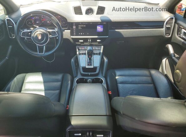 WP1AA2AY0KDA12824 2019 PORSCHE CAYENNE White Vista del cuadro de instrumentos