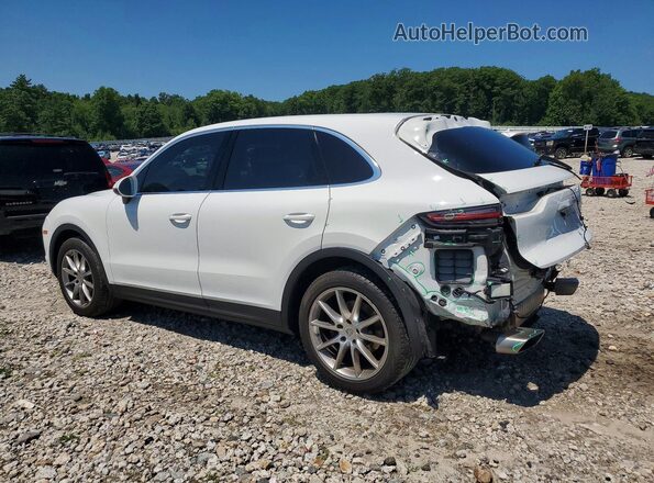 WP1AA2AY0KDA12824 2019 PORSCHE CAYENNE White Trasero derecho
