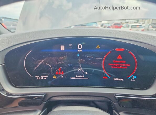 WP1AA2AY0TDA02134 2026 PORSCHE CAYENNE Gray Вид щитка приладів
