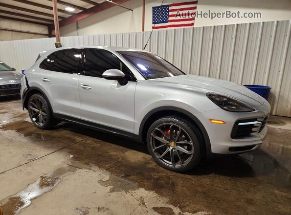 WP1AA2AY1KDA03095 2019 PORSCHE CAYENNE Серебряный Передняя правая четверть