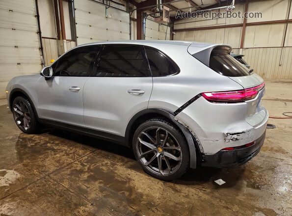 WP1AA2AY1KDA03095 2019 PORSCHE CAYENNE Серебряный Задняя левая четверть