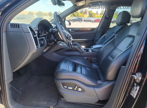 WP1AA2AY2KDA18835 2019 PORSCHE CAYENNE Black Vista interior delantera