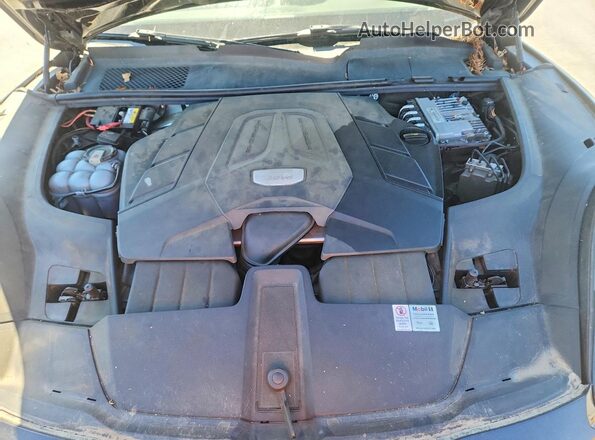 WP1AA2AY2KDA18835 2019 PORSCHE CAYENNE Black Vista del compartimento del motor