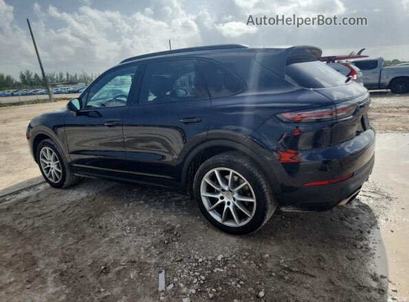 WP1AA2AY3KDA06760 2019 PORSCHE CAYENNE Black Tył lewy
