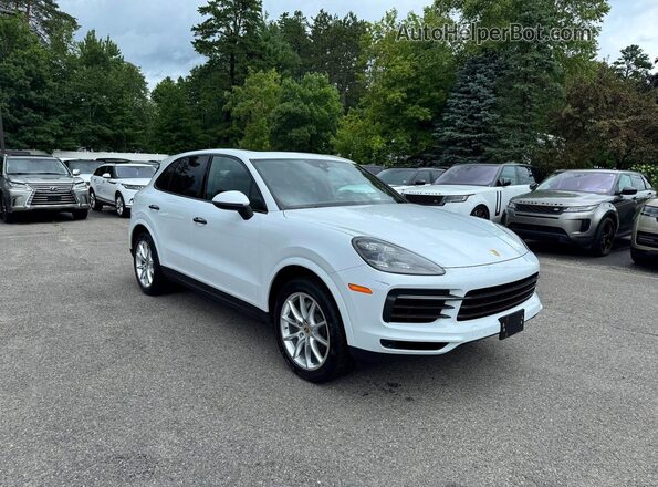 WP1AA2AY3KDA07262 2019 PORSCHE CAYENNE Белый Задняя левая четверть