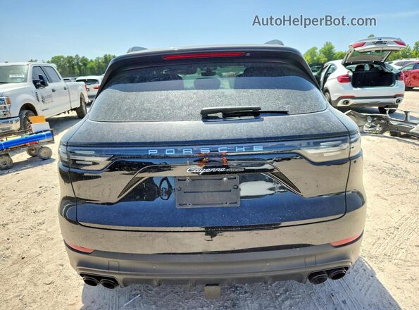 WP1AA2AY3LDA09031 2020 PORSCHE CAYENNE Black Rear view