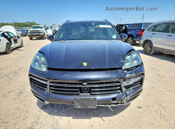 WP1AA2AY3LDA09031 2020 PORSCHE CAYENNE Black Front view