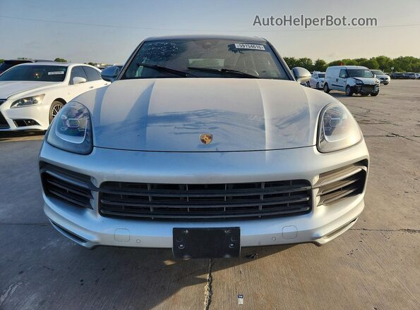 WP1AA2AY4LDA04372 2020 PORSCHE CAYENNE Silver წინა ხედი