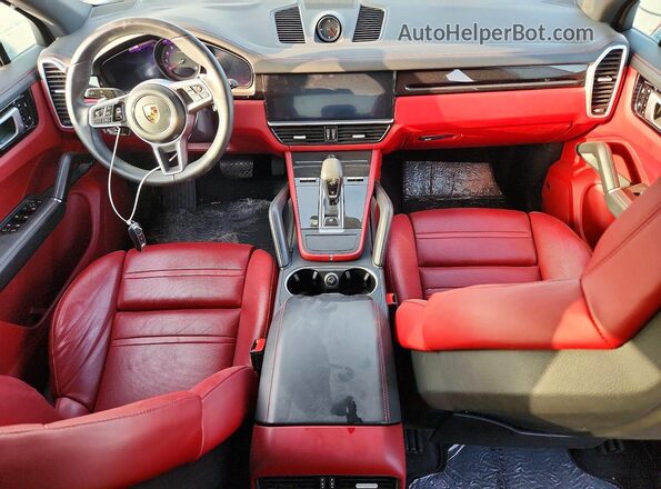 WP1AA2AY4LDA04372 2020 PORSCHE CAYENNE Silver წინა პანელის ხედი