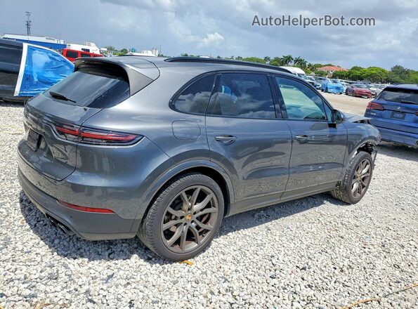 WP1AA2AY4NDA04083 2022 PORSCHE CAYENNE Gray Rear right