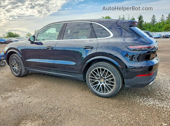 WP1AA2AY4NDA05055 2022 PORSCHE CAYENNE Black Задня ліва чверть