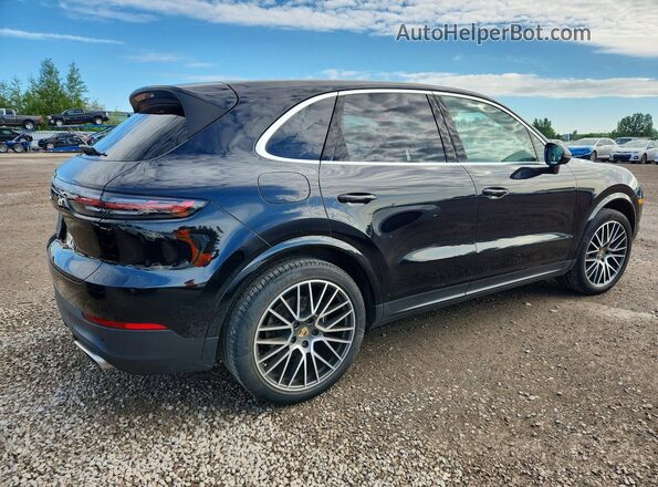 WP1AA2AY4NDA05055 2022 PORSCHE CAYENNE Black Задня права чверть