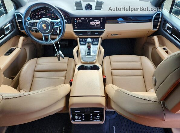 WP1AA2AY4NDA05055 2022 PORSCHE CAYENNE Black Вид панелі приладів
