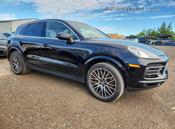 WP1AA2AY4NDA05055 2022 PORSCHE CAYENNE Black Передня права чверть