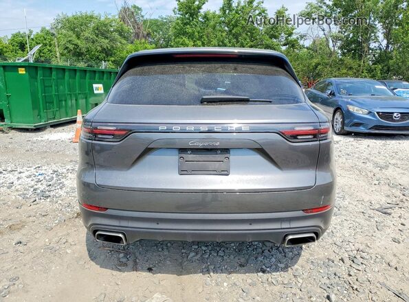 WP1AA2AY5LDA01948 2020 PORSCHE CAYENNE Gray Widok z tyłu