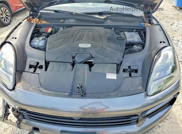 WP1AA2AY5LDA01948 2020 PORSCHE CAYENNE Gray Widok komory silnika