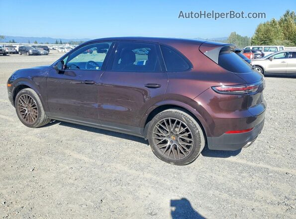 WP1AA2AY8KDA17981 2019 PORSCHE CAYENNE Brown უკანა მარცხენა