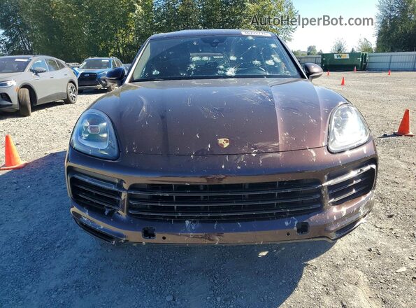 WP1AA2AY8KDA17981 2019 PORSCHE CAYENNE Brown წინა ხედი