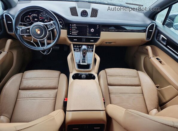 WP1AA2AY8PDA02095 2023 PORSCHE CAYENNE Blue Dashboard view
