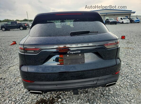 WP1AA2AY8PDA02095 2023 PORSCHE CAYENNE Blue Rear view