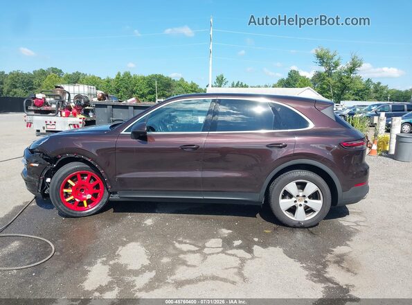 WP1AA2AY9KDA03409 2019 PORSCHE CAYENNE Purple Панорамний вид салону 360°