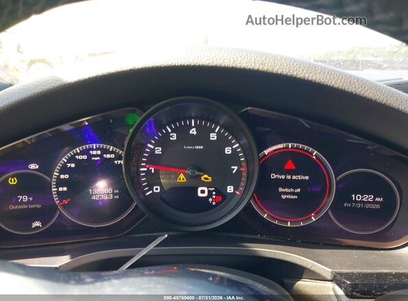 WP1AA2AY9KDA03409 2019 PORSCHE CAYENNE Purple Вид задніх сидінь