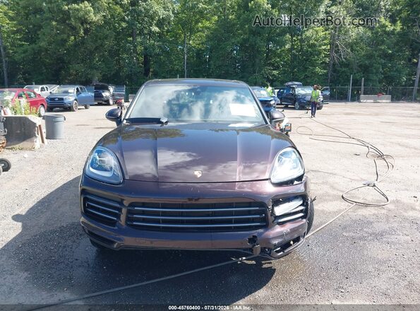 WP1AA2AY9KDA03409 2019 PORSCHE CAYENNE Purple Вид щитка приладів