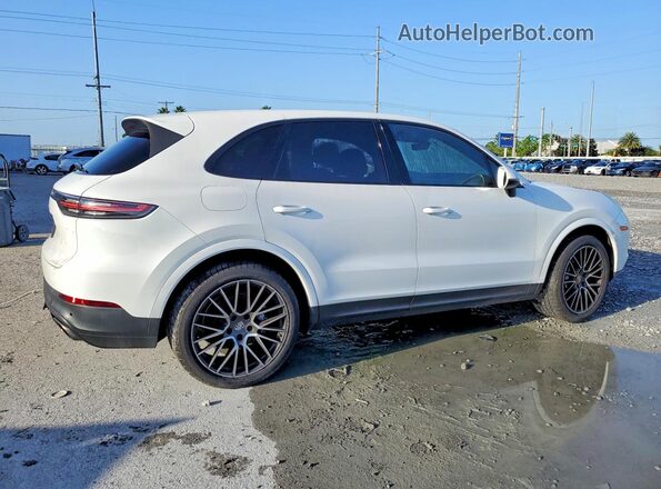 WP1AA2AY9KDA06553 2019 PORSCHE CAYENNE White უკანა მარჯვენა
